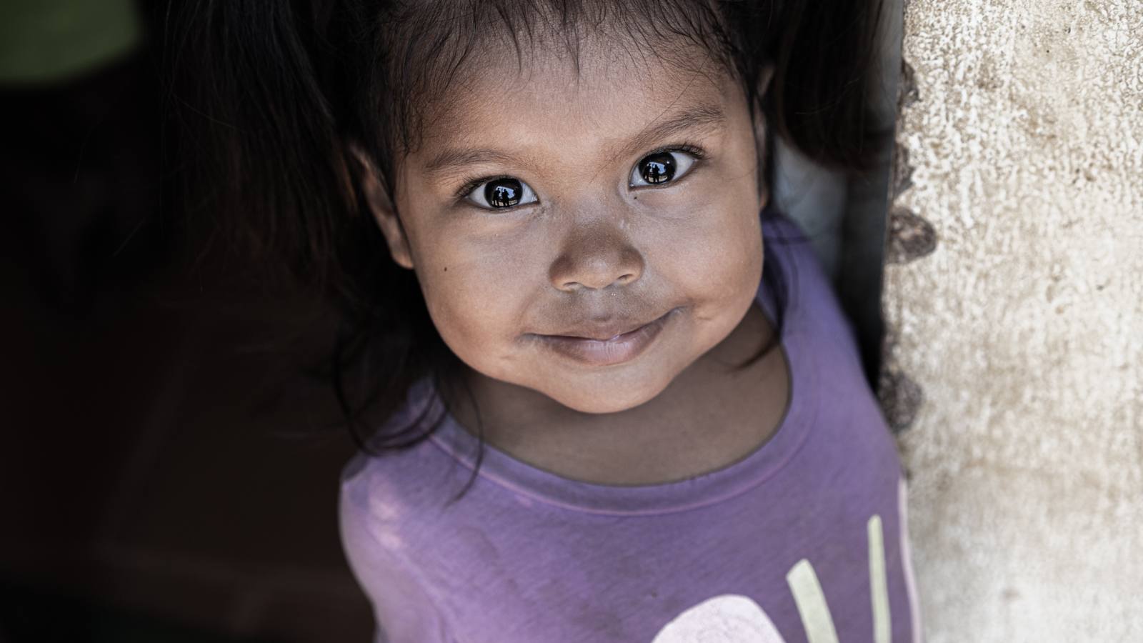 Niña en Maracaibo, Venezuela